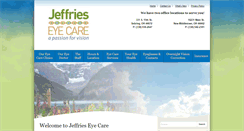 Desktop Screenshot of jeffrieseye.com